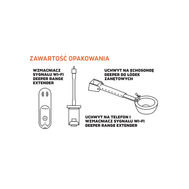 Zestaw Extender KIT Deeper Zestaw Extender KIT Deeper