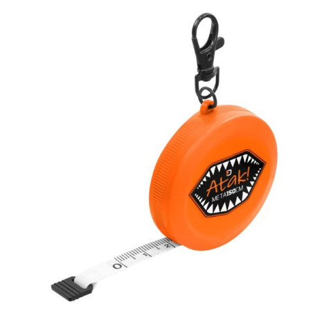 Miarka wędkarska MeTa Atak 150cm Delphin Miarka wędkarska MeTa Atak 150cm Delphin