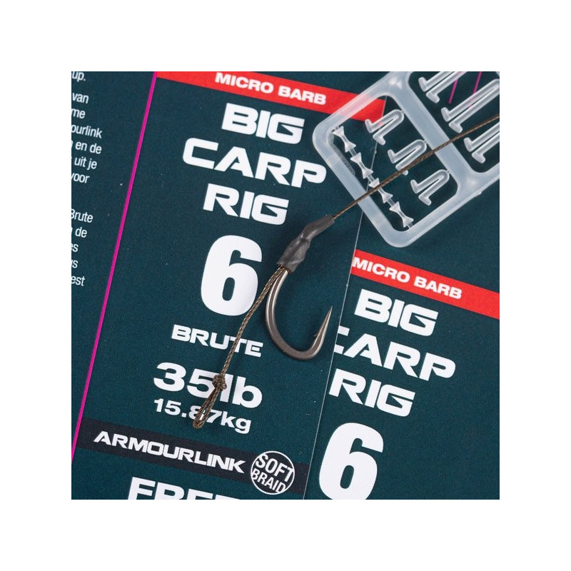 Przypon karpiowy NASH Big Carp Rig z mikrozadziorem roz. 2 Przypon karpiowy NASH Big Carp Rig z mikrozadziorem roz. 2