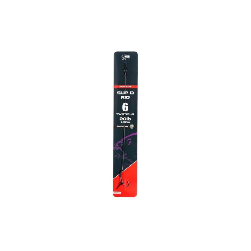 Przypon NASH Slip-D Rig z mikrozadziorem roz. 2 Przypon NASH Slip-D Rig z mikrozadziorem roz. 2