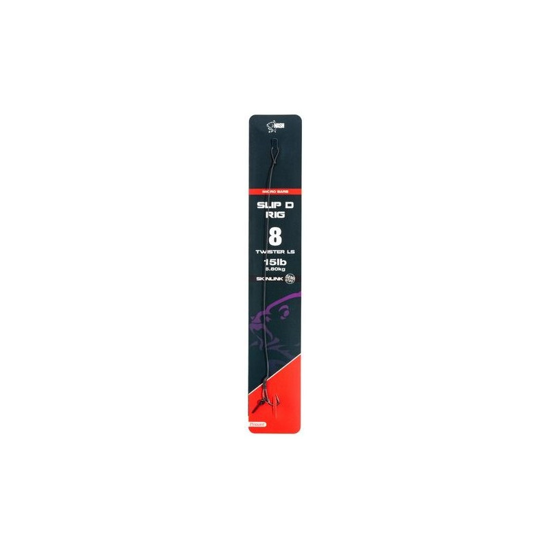 Przypon NASH Slip-D Rig z mikrozadziorem roz. 2 Przypon NASH Slip-D Rig z mikrozadziorem roz. 2