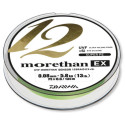 Plecionka Daiwa MORETHAN 12 BRAID EX+SI 135m / 0,10mm Plecionka Daiwa MORETHAN 12 BRAID EX+SI 135m / 0,10mm