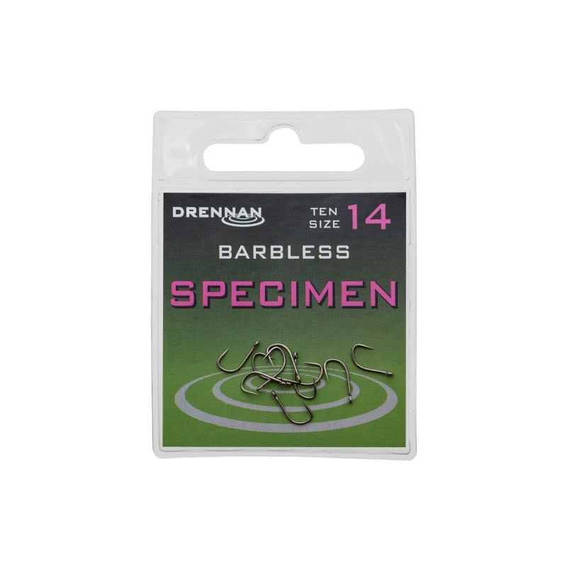 Haczyki Drennan specimen barbless hak 8 Haczyki Drennan specimen barbless hak 8