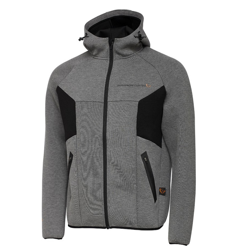 Bluza Savage Gear na zamek Tec-Foam Ciemnoszary Melanż roz. M Bluza Savage Gear na zamek Tec-Foam Ciemnoszary Melanż roz. M