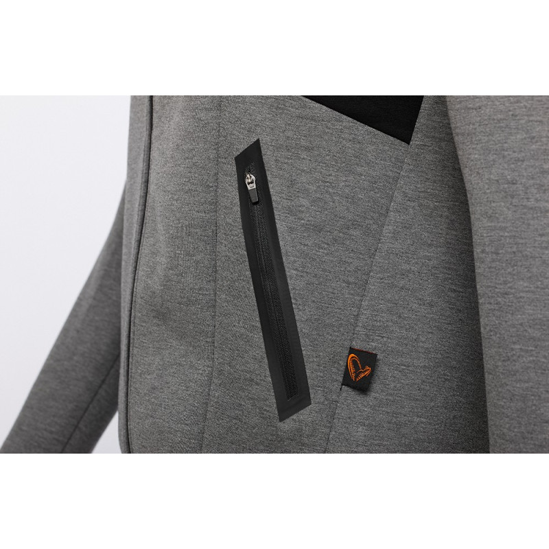 Bluza Savage Gear na zamek Tec-Foam Ciemnoszary Melanż roz. M Bluza Savage Gear na zamek Tec-Foam Ciemnoszary Melanż roz. M