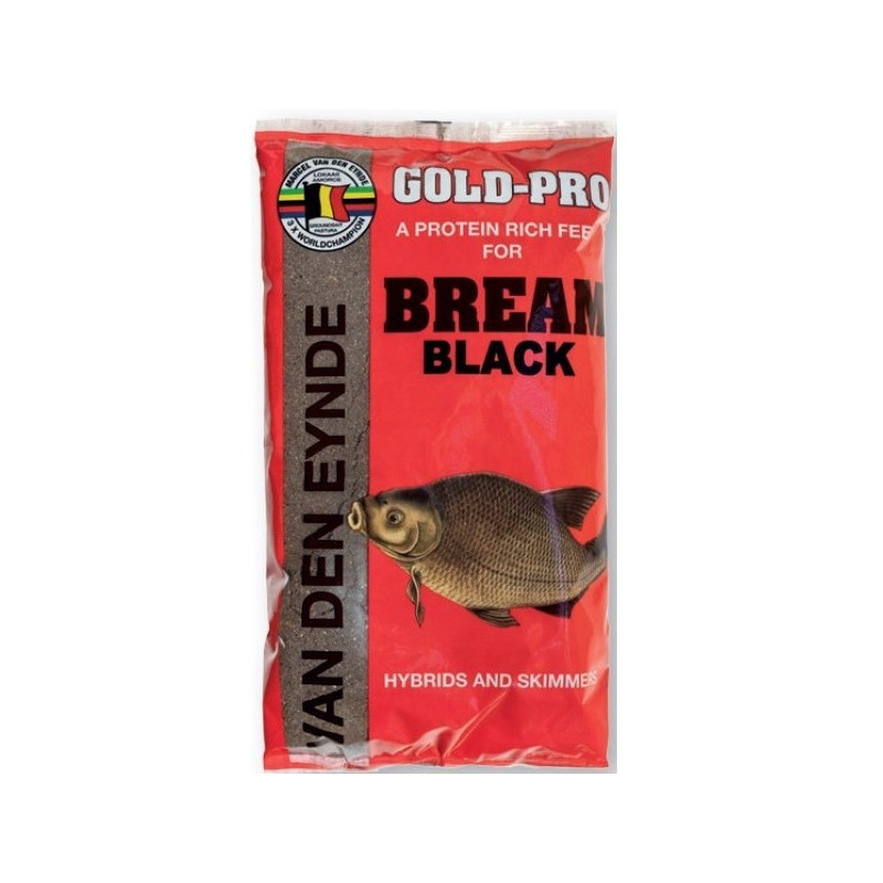 Zanęta Marcel Van Den Eynde 1kg - Gold Pro Bream Black Zanęta Marcel Van Den Eynde 1kg - Gold Pro Bream Black