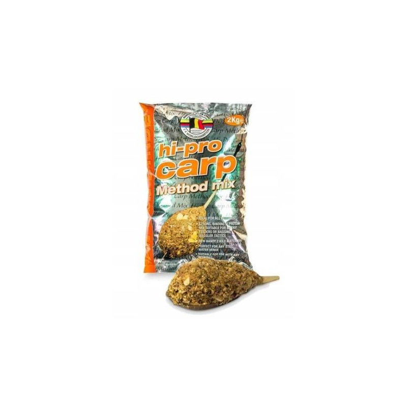 Zanęta Marcel Van Den Eynde Hi-Pro Carp Super 2kg - Method Mix Zanęta Marcel Van Den Eynde Hi-Pro Carp Super 2kg - Method Mix