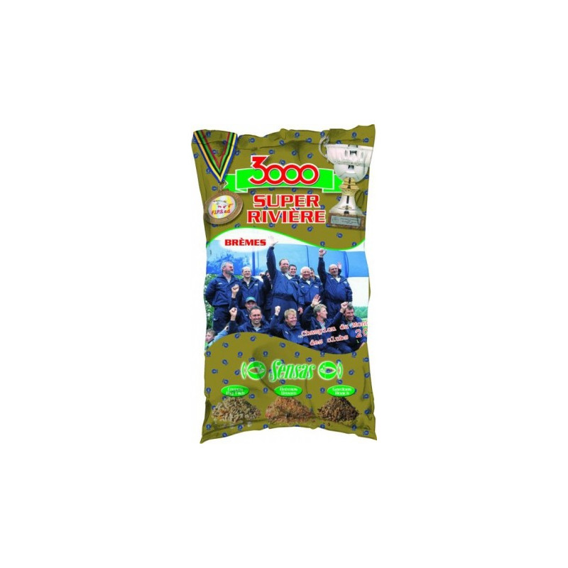 Zanęta Sensas 3000 Super River 1 kg 1kgkg Zanęta Sensas 3000 Super River 1 kg 1kgkg