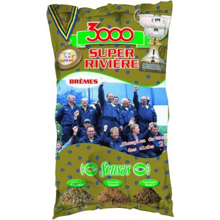 Zanęta Sensas 3000 Super River 1 kg 1kgkg Zanęta Sensas 3000 Super River 1 kg 1kgkg