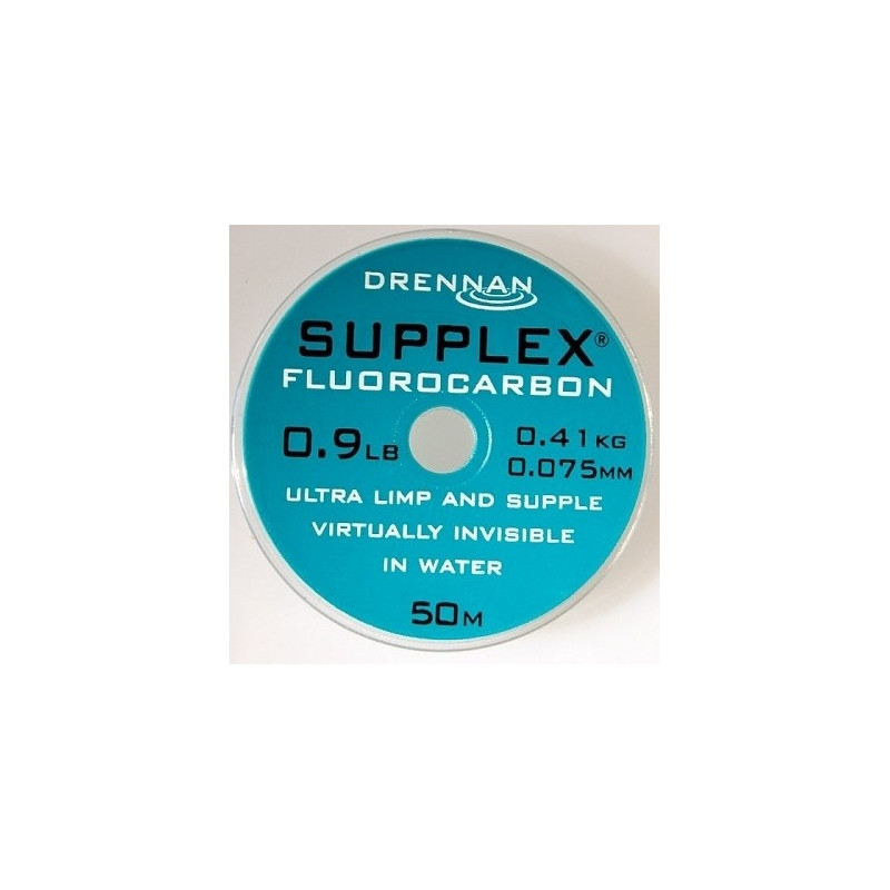 Żyłka Drennan Supplex Fluorocarbon 50 m 0,20mm Żyłka Drennan Supplex Fluorocarbon 50 m 0,20mm