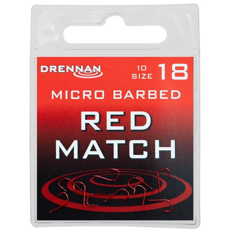 Haczyki Drennan Red Match hak 14