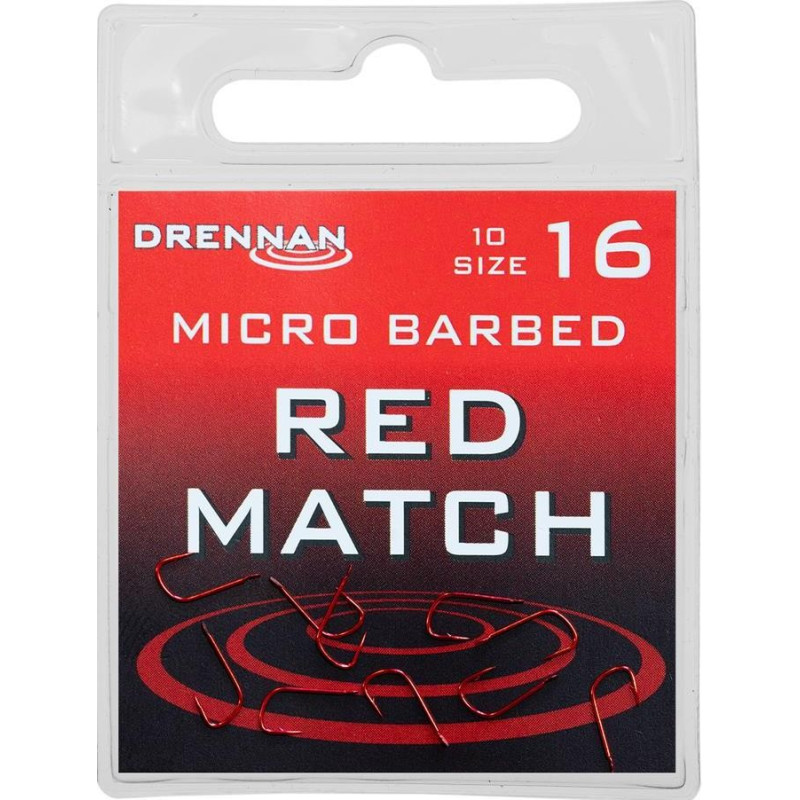 Haczyki Drennan Red Match hak 20