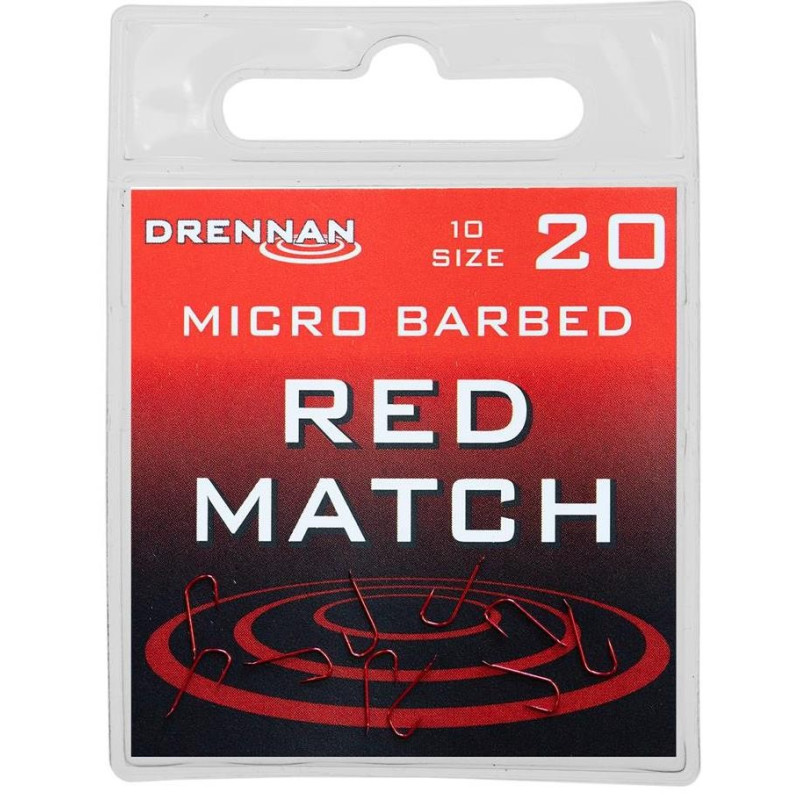 Haczyki Drennan Red Match hak 14