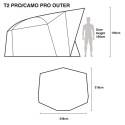 Namiot NASH TITAN T2 Camo Pro T4236 Namiot NASH TITAN T2 Camo Pro T4236