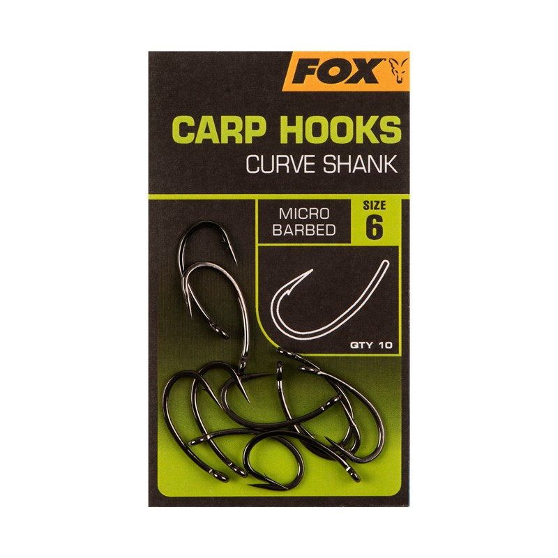 Haczyki FOX Curve Shank Carp hak 2 Haczyki FOX Curve Shank Carp hak 2