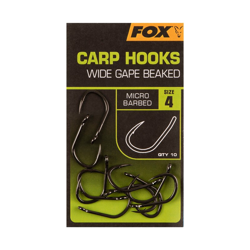 Haczyki karpiowe FOX Wide Gape Beaked hak 2 Haczyki karpiowe FOX Wide Gape Beaked hak 2