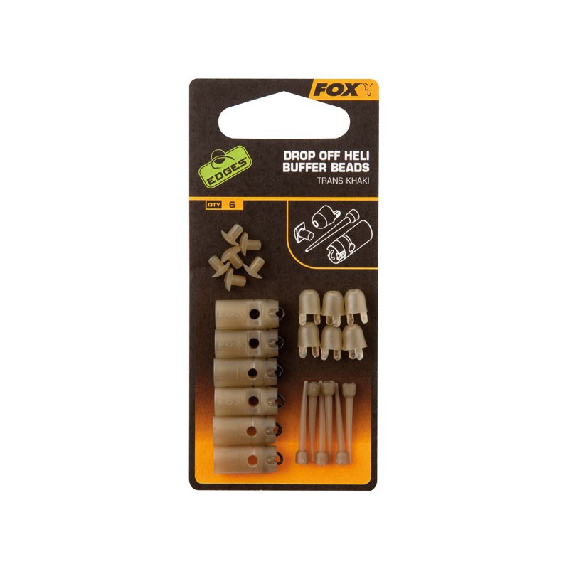 Klips Edges Drop Off Heli Buffer Beads FOX