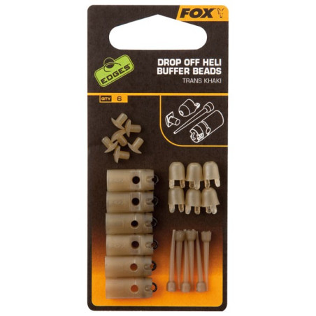 Klips Edges Drop Off Heli Buffer Beads FOX Klips Edges Drop Off Heli Buffer Beads FOX