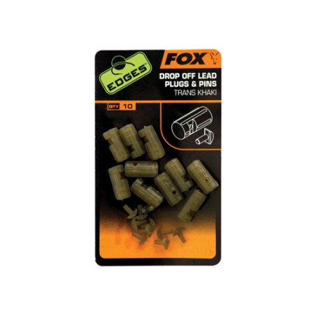 Zestaw do systemu przelotowego Edges Drop Off Lead Plugs & Pins FOX