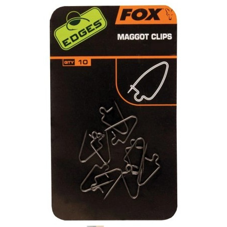 Klips do robaków Edges Maggot Clip roz. 10 FOX Klips do robaków Edges Maggot Clip roz. 10 FOX