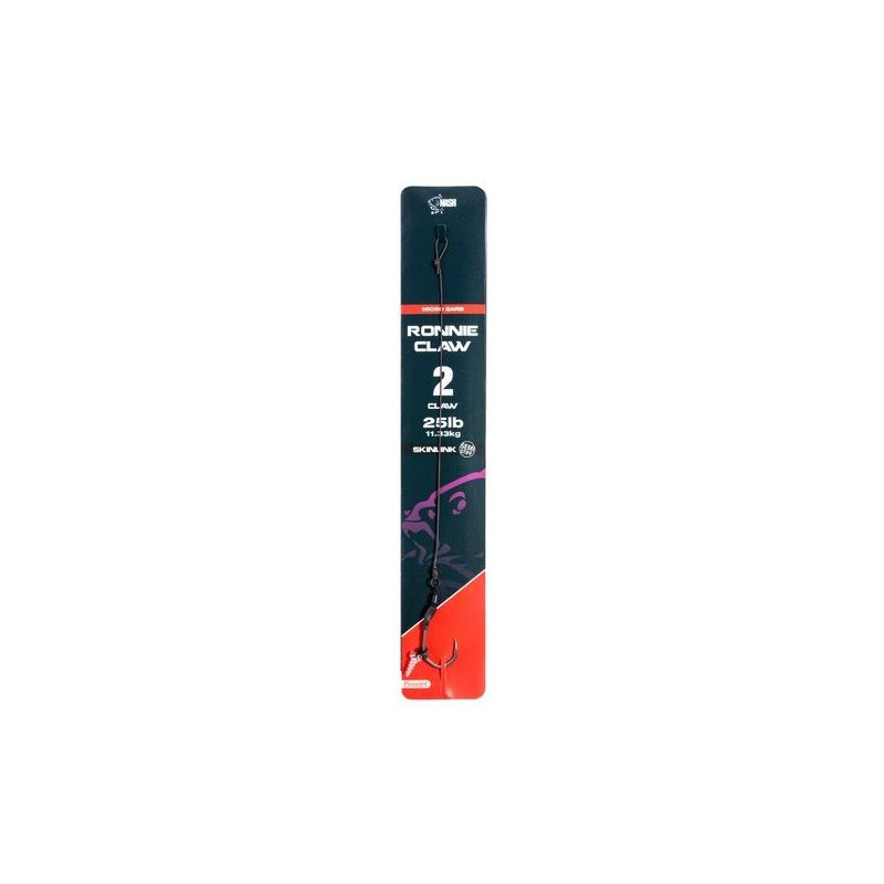 Przypon karpiowy NASH Ronnie Claw Rig Micro Barb hak 6 Przypon karpiowy NASH Ronnie Claw Rig Micro Barb hak 6