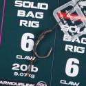Przypon karpiowy NASH Solid Bag Rig z mikrozadziorem hak 4 Przypon karpiowy NASH Solid Bag Rig z mikrozadziorem hak 4