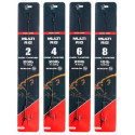 Przypon karpiowy NASH Multi Rig z mikrozadziorem hak 4 Przypon karpiowy NASH Multi Rig z mikrozadziorem hak 4