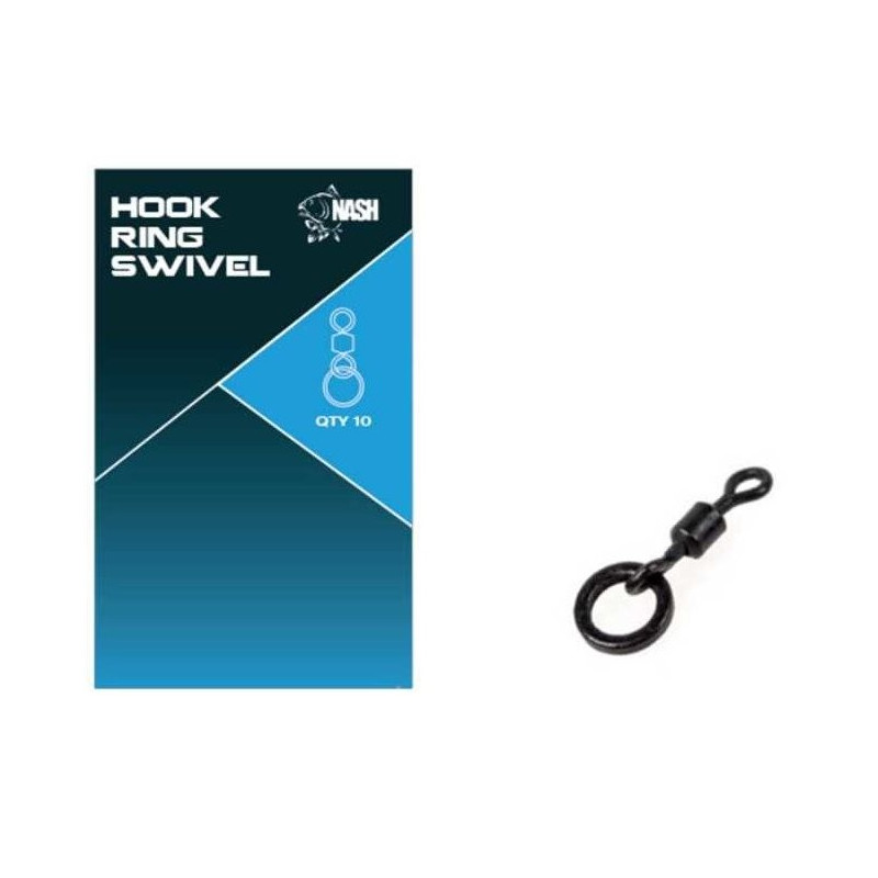 Krętliki NASH Hook Ring Swivel Krętliki NASH Hook Ring Swivel