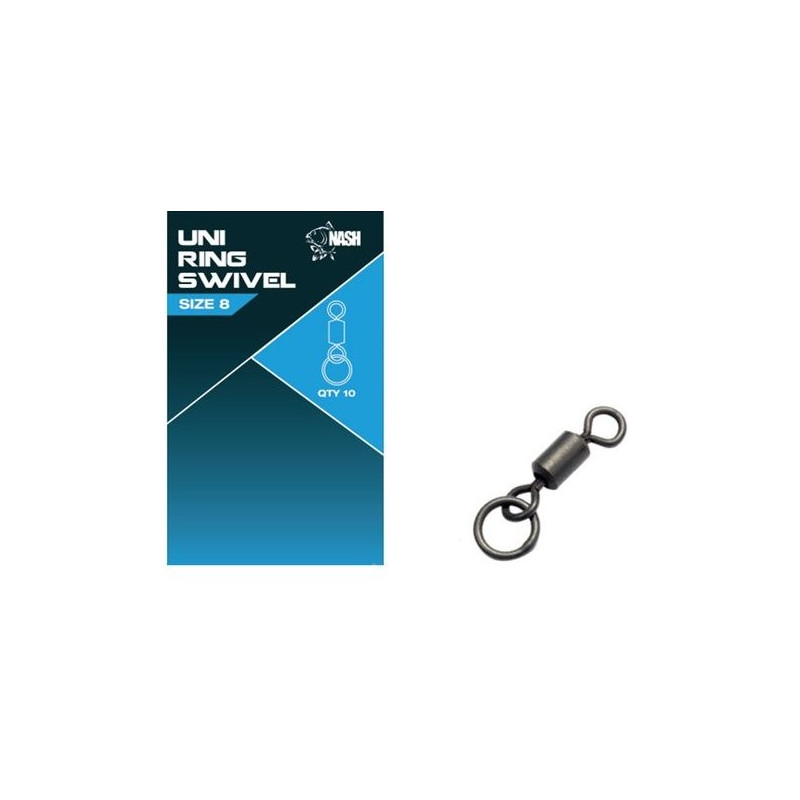 Kręttliki Ring Swivel Size 8 roz. 8 NASH Kręttliki Ring Swivel Size 8 roz. 8 NASH