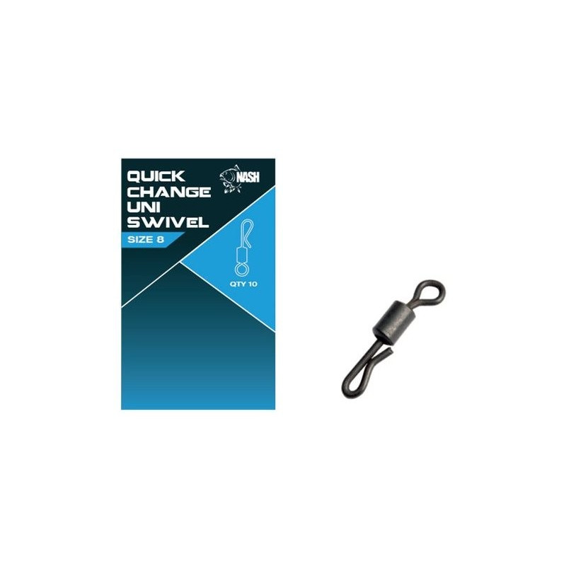 Krętlik NASH Quick Change Swivel Size 8 roz. 8 Krętlik NASH Quick Change Swivel Size 8 roz. 8