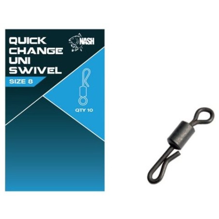 Krętlik NASH Quick Change Swivel Size 8 roz. 8