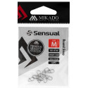 Agrafka Mikado Round Snap roz. XXS Agrafka Mikado Round Snap roz. XXS