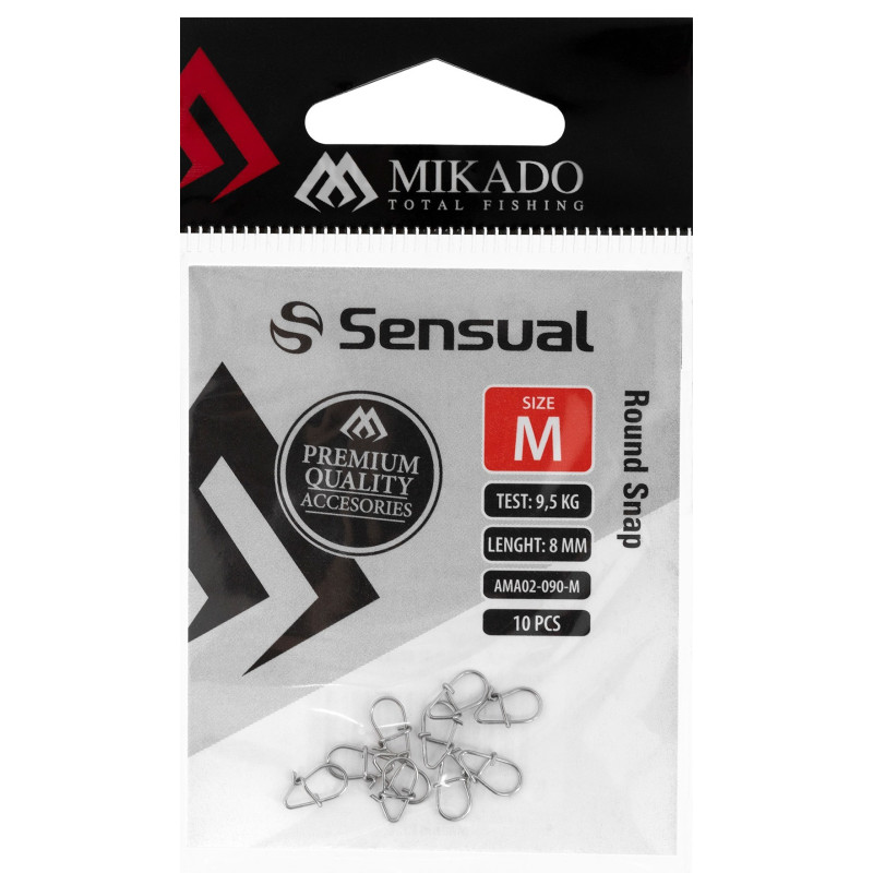Agrafka Mikado Round Snap roz. S Agrafka Mikado Round Snap roz. S