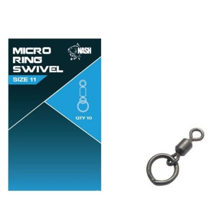 Krętlik NASH Micro Ring Swivel Size 11 roz. 11