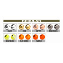 Główki wolframowe Regular Black Nickel Traper Główki wolframowe Regular Black Nickel Traper