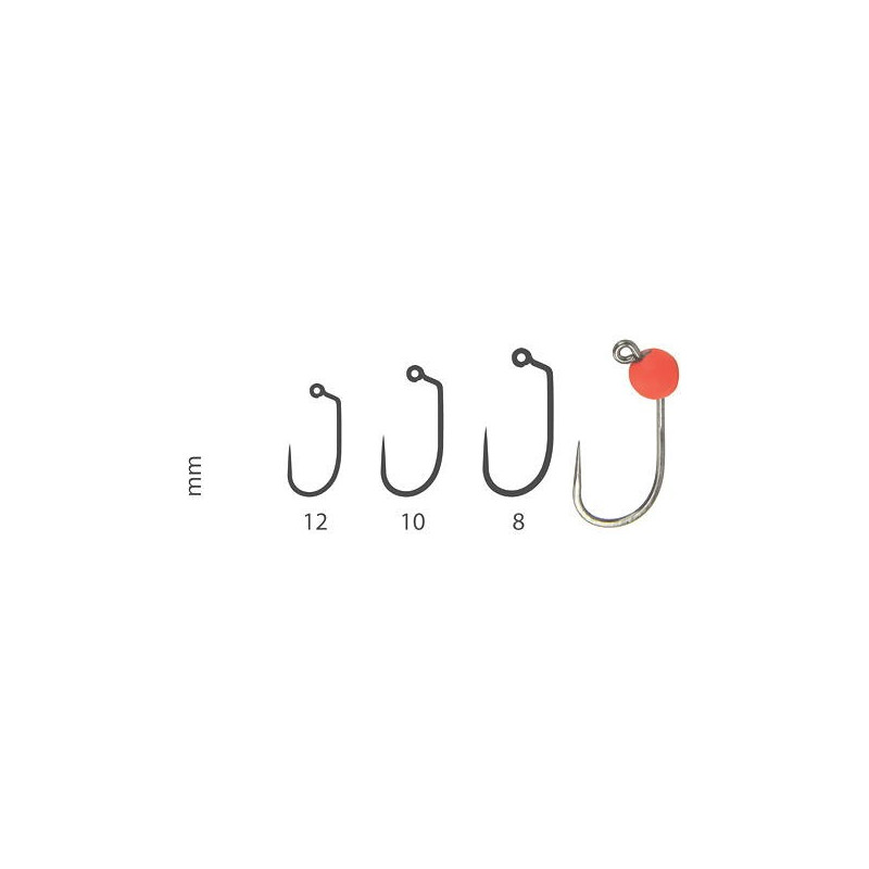 Haczyki Kamatsu Worm Jig UL roz. 10