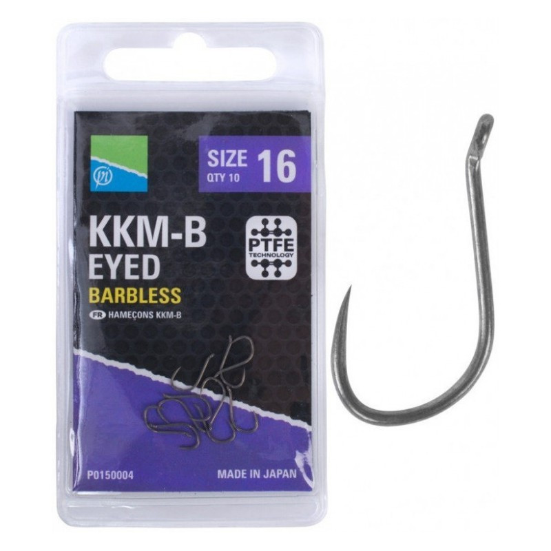 Haczyki Preston KKM-B Barbless hak 10 Haczyki Preston KKM-B Barbless hak 10