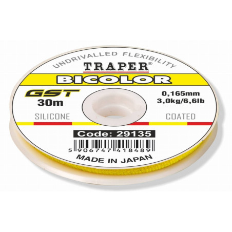 Żyłka Traper GST Bicolor 30m / 0,185mm Żyłka Traper GST Bicolor 30m / 0,185mm