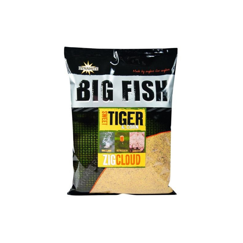 Zanęta Dynamite Baits Big Fish Zig Cloud 1,8kg - Sweet Tiger & Corn Zanęta Dynamite Baits Big Fish Zig Cloud 1,8kg - Sweet Tiger & Corn
