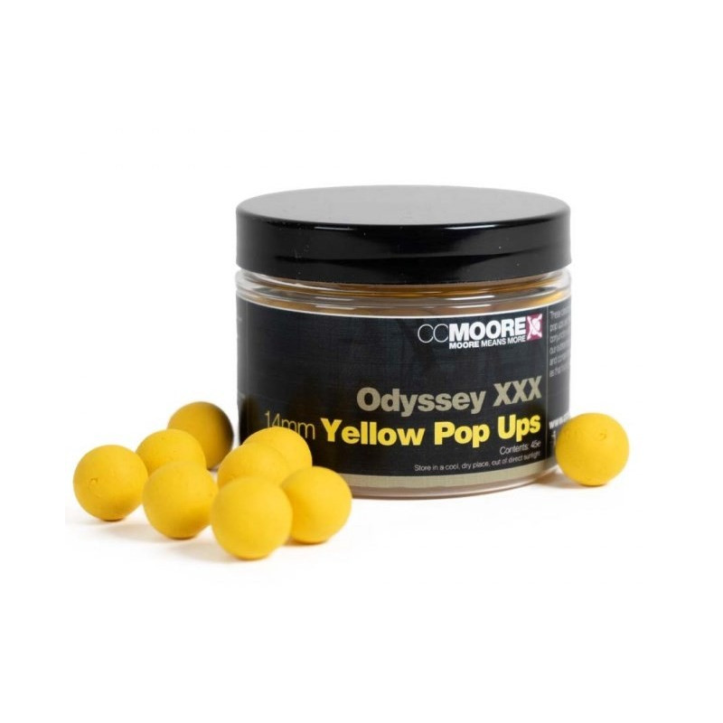 Kulki CC Moore Pop Ups 14mm - Odyssey XXX Yellow Kulki CC Moore Pop Ups 14mm - Odyssey XXX Yellow