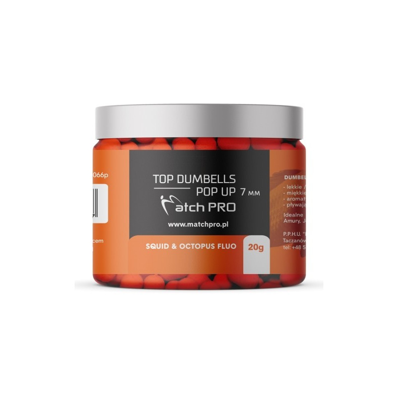 Przynęta Match Pro Top Dumbells Pop-Up 20g / Morwa Przynęta Match Pro Top Dumbells Pop-Up 20g / Morwa