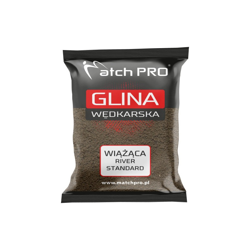 Glina wędkarska Match Pro 2kg - RIVER STANDARD wiążąca Glina wędkarska Match Pro 2kg - RIVER STANDARD wiążąca