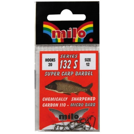 Haczyki Milo 132S Carbone 110 hak 10