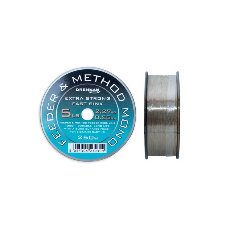 Żyłka Drennan Feeder Method Mono 250m / 0,30mm Żyłka Drennan Feeder Method Mono 250m / 0,30mm