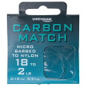 Gotowe przypony CARBON MATCH roz. 18 Drennan Gotowe przypony CARBON MATCH roz. 18 Drennan
