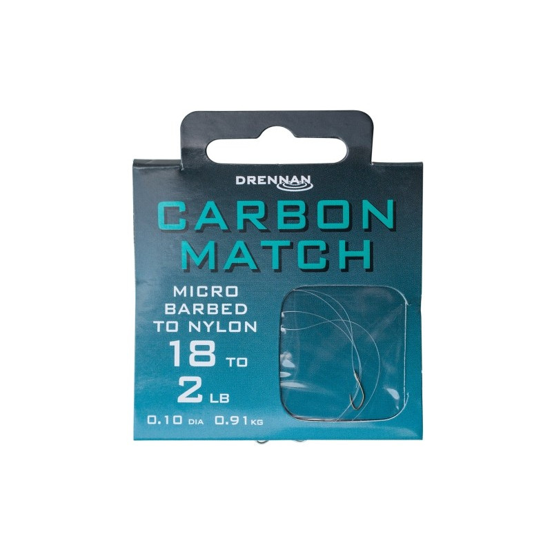 Gotowe przypony CARBON MATCH roz. 22 Drennan Gotowe przypony CARBON MATCH roz. 22 Drennan