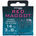 Gotowe przypony RED MAGGOT roz. 18 Drennan Gotowe przypony RED MAGGOT roz. 18 Drennan