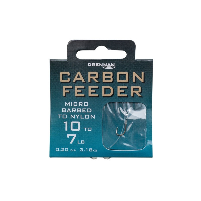Gotowe przypony CARBON FEEDER roz. 18 Drennan Gotowe przypony CARBON FEEDER roz. 18 Drennan