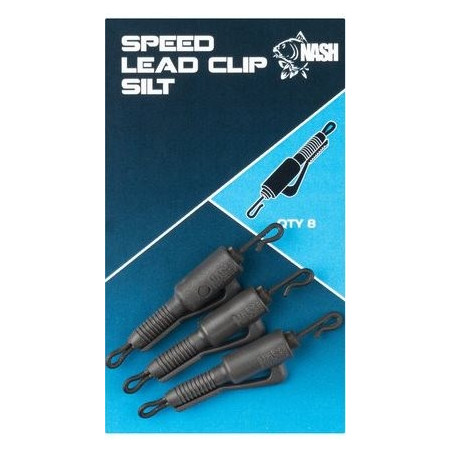Bezpieczny klips Speed Lead Clip Weed Green NASH
