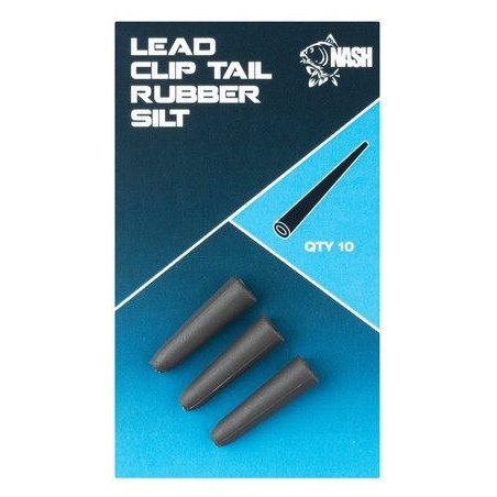 Koszulki bezpiecznego klipsa Lead Clip Tail Rubbers Weed Green NASH Koszulki bezpiecznego klipsa Lead Clip Tail Rubbers Weed Green NASH